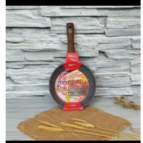 CYPRUZ FRYPAN PENGGORENGAN 20 CM MARBLE COATING FP0630