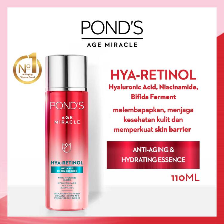 Pond's Age Miracle Hyaluronic &amp; Niacinamide Ultimate Hydra Essence 110ml