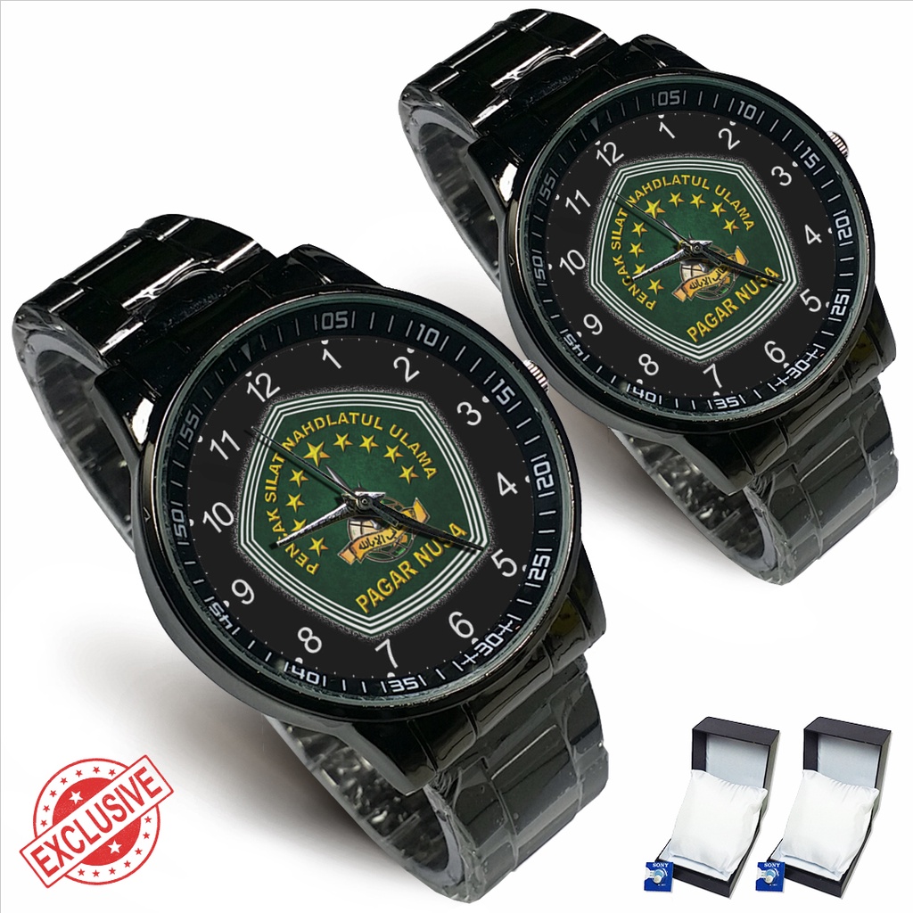 Jam Tangan Rantai Couple PAGAR NUSA PENCAK SILAT NU - 2 (Limited Edition)