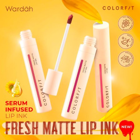 Wardah Colorfit Fresh Matte Lip Ink | Lipstik Lipstick