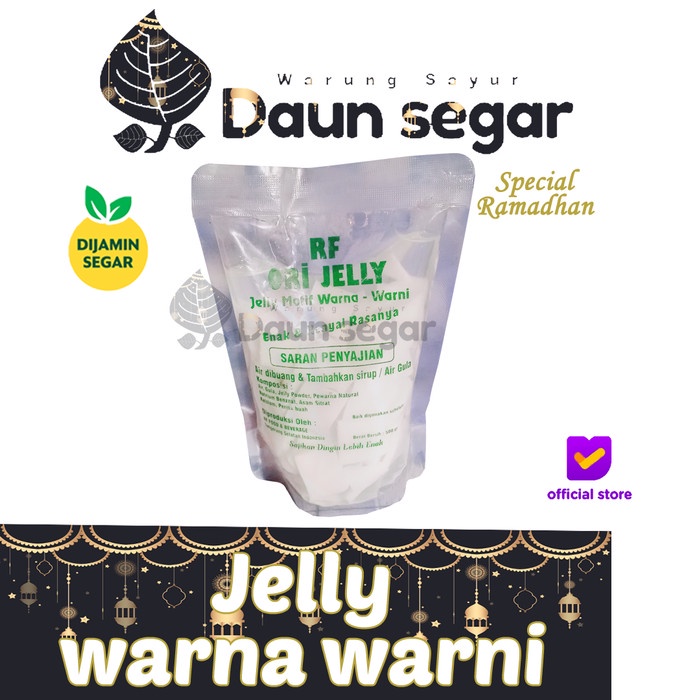 

Jelly warna warni Aneka jelly Motif kopyor 250gram