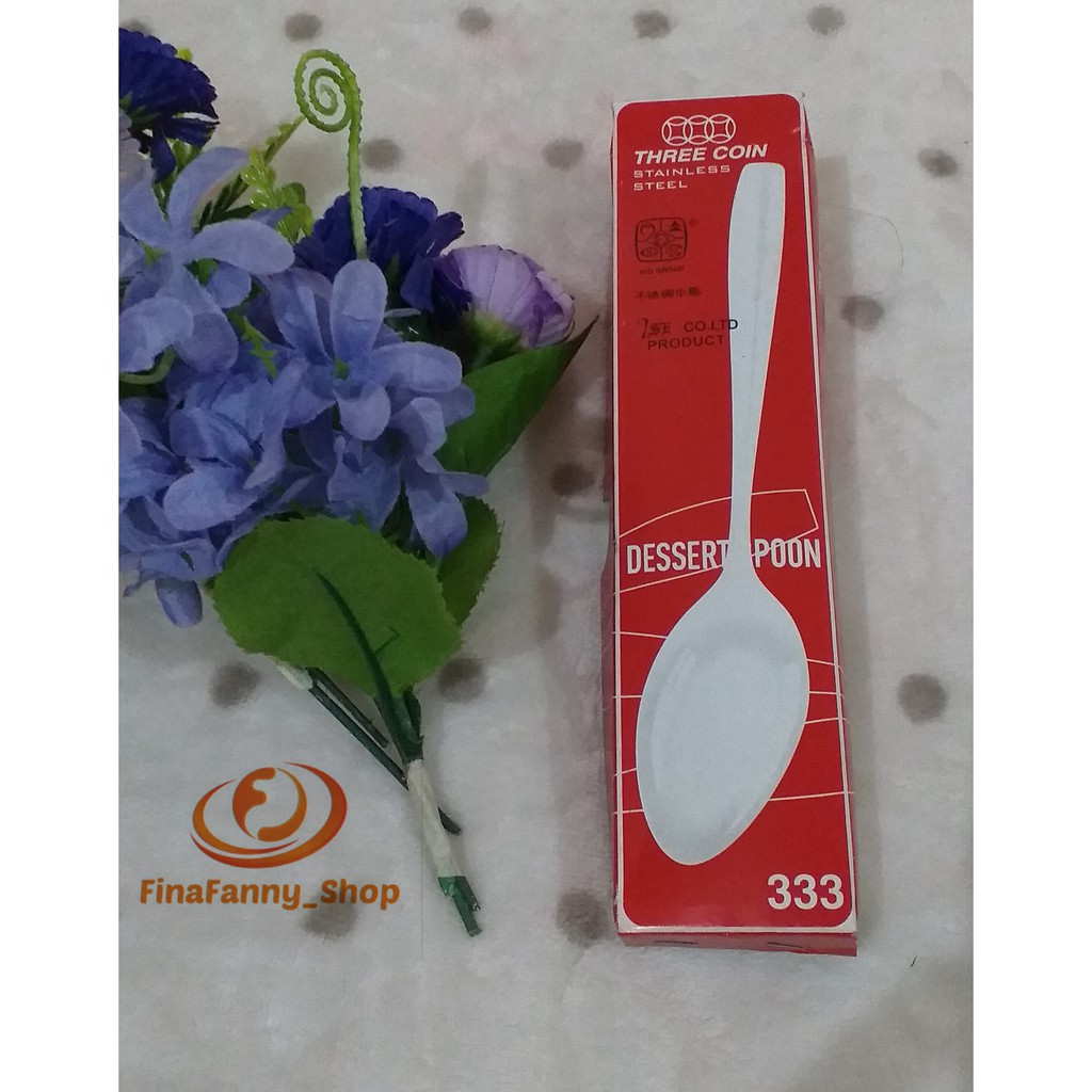 Sendok Makan Stainless Steel 333 Kedaung Group | Isi 12 Pcs