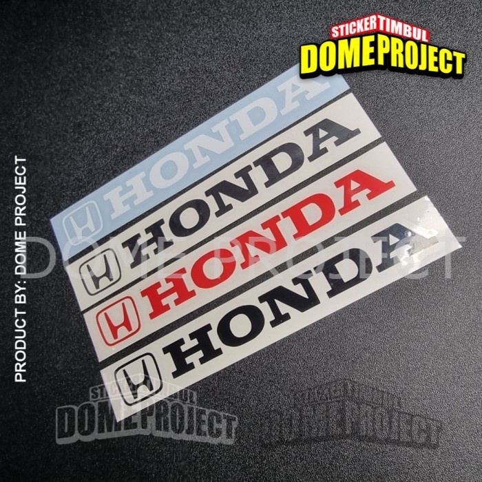 STIKER CUTTING DECAL KACA DOOR HANDLE MOBIL LOGO HONDA AKSESORIS STICKER AESTHETIC DEKORASI OTOMOTIF