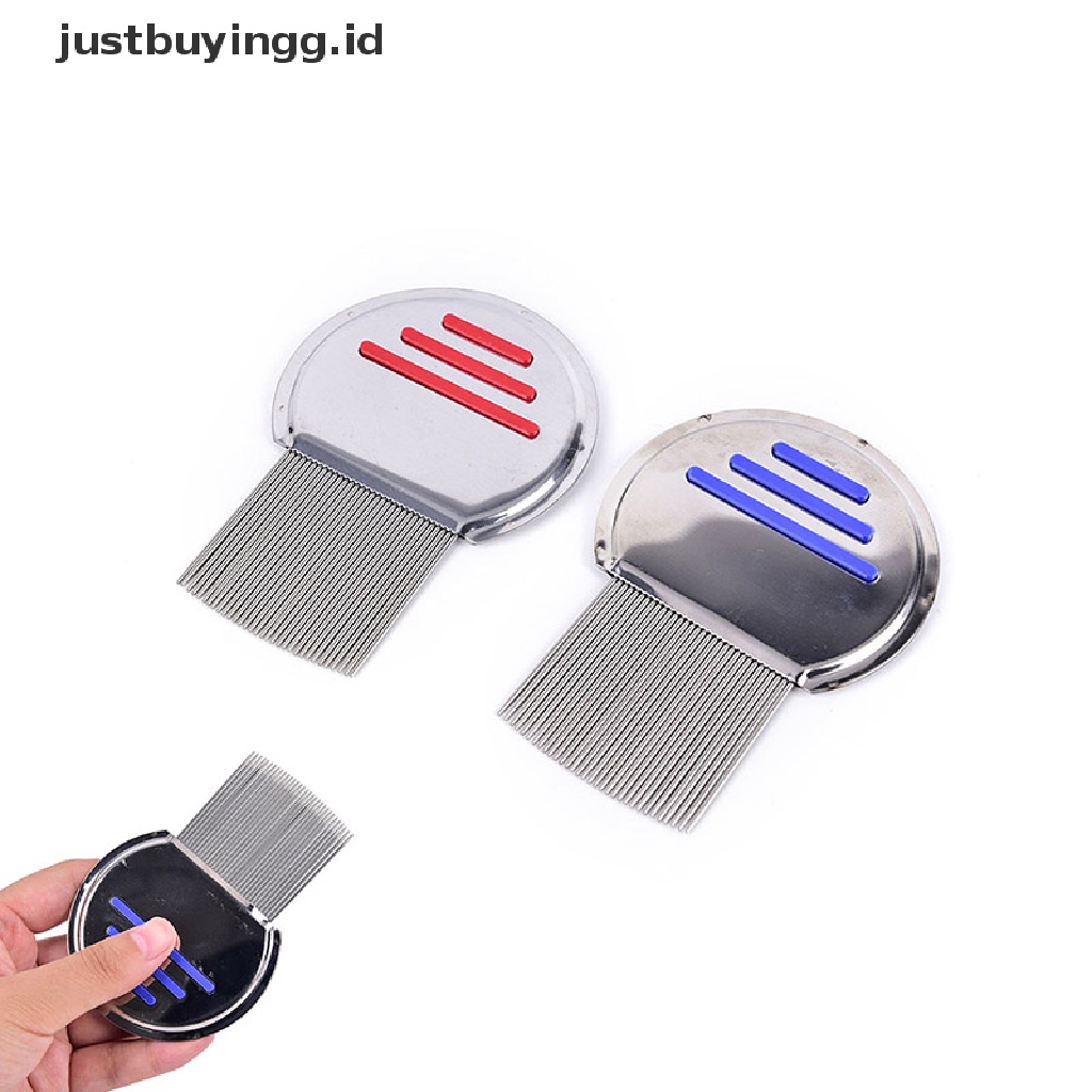 (Justbuyingg.Id) 1pc Sisir Pembersih Telur / Kutu Bahan Stainless Steel