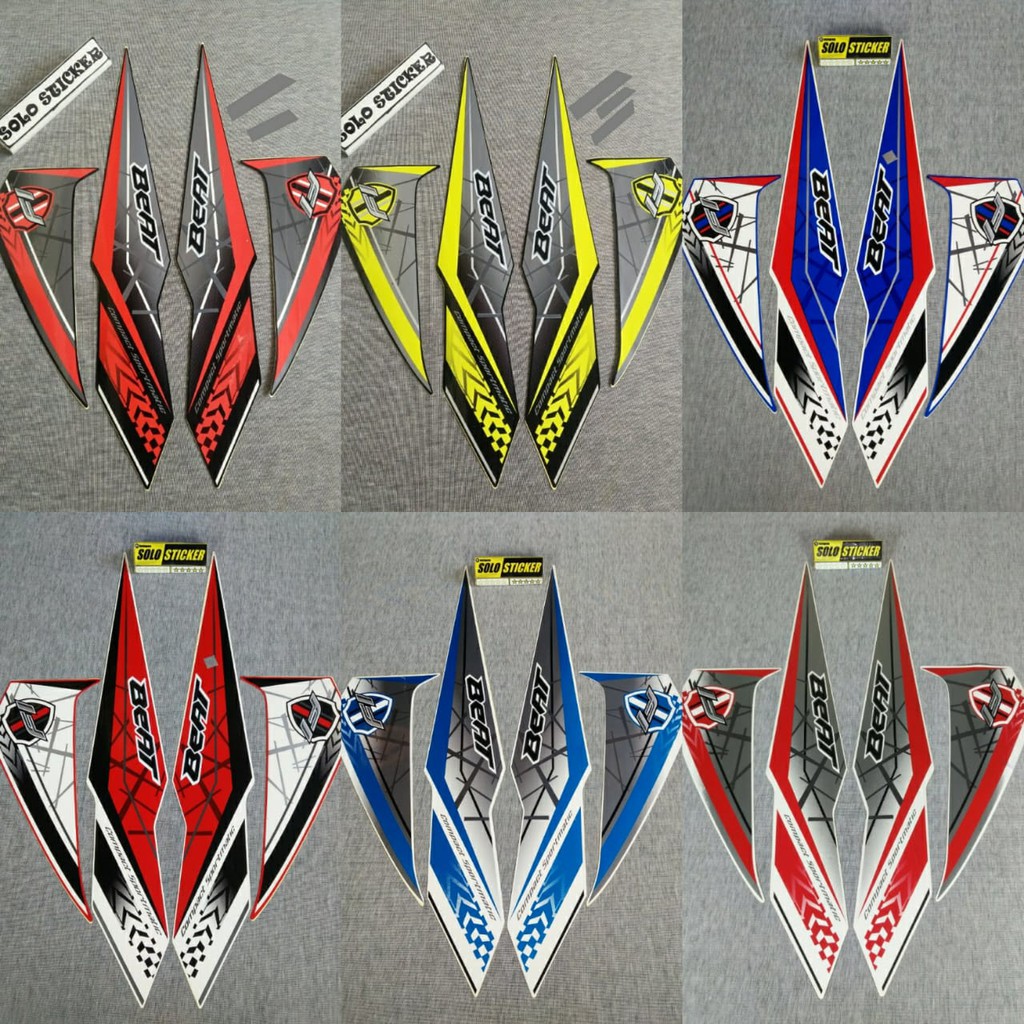  BISA COD Striping Sticker Standar Honda Beat  F1  New 2016  