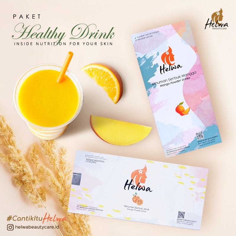 (BUNDLE HEMAT) PAKET HEALTHY DRINK Helwa beautycare