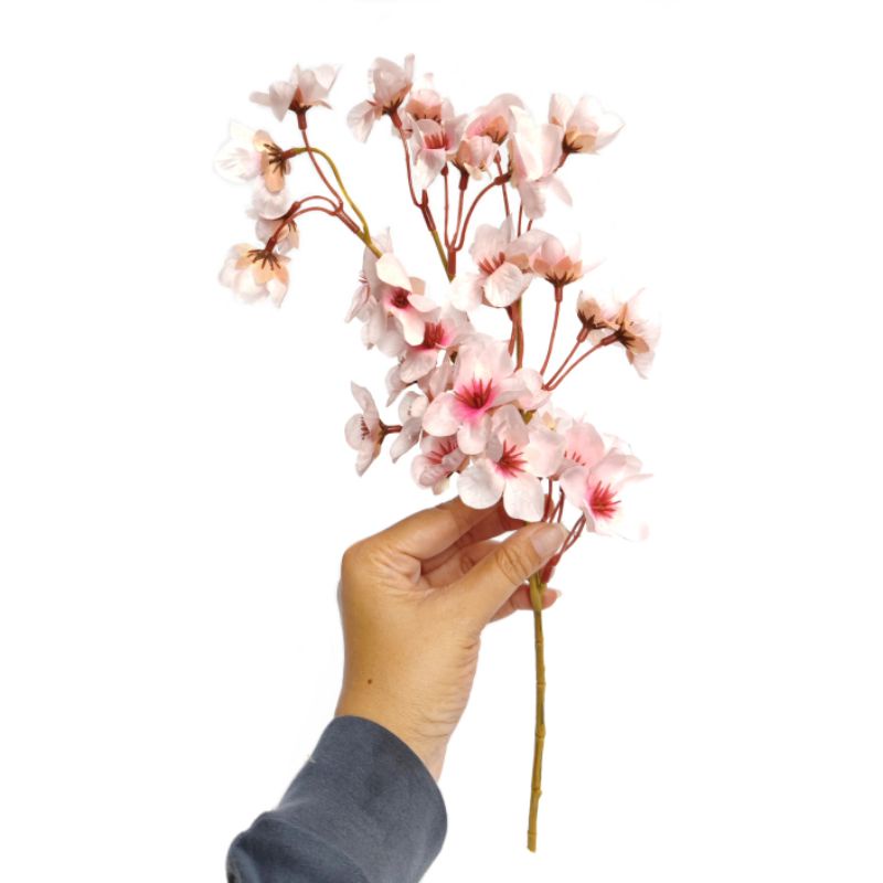 Bunga Sakura AF69 Cherry Blossoms Plant Artificial Hiasan Mahar Seserahan Hantaran Hampers