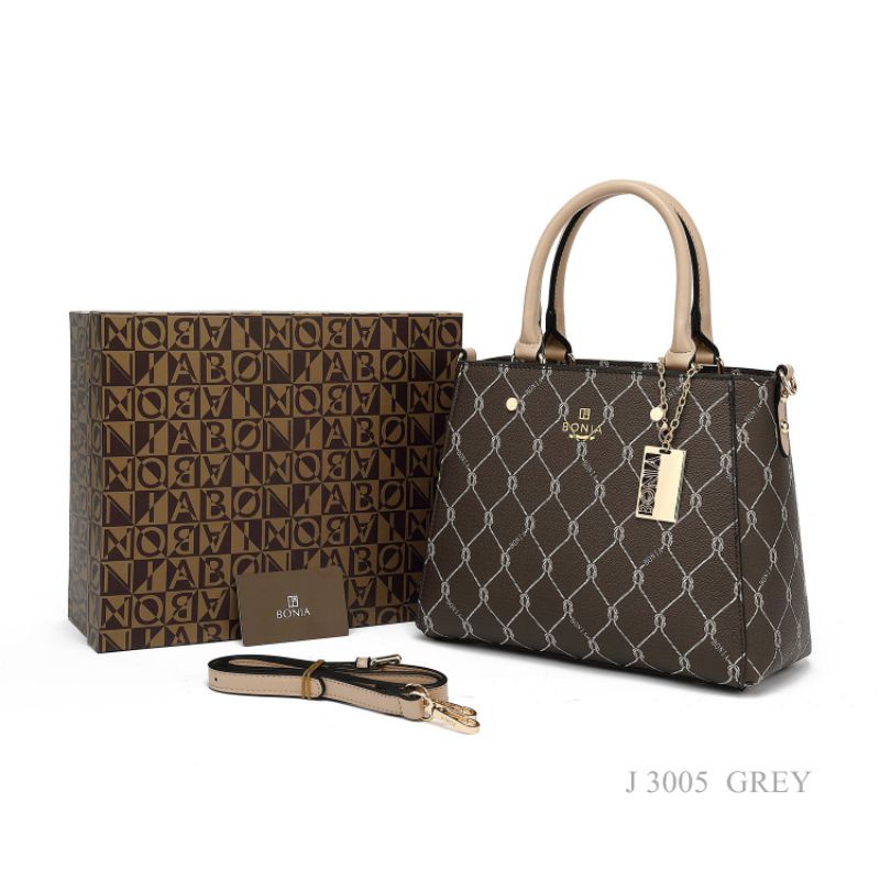 BONIAH  MONTEG 3005 GY676 TAS SELEMPANG WANITA TERBARU PREMIUM