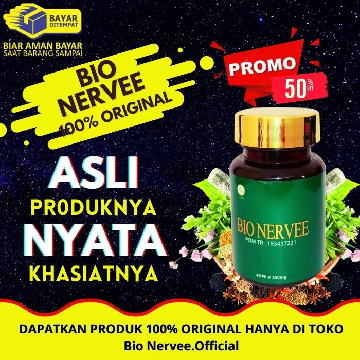 Obat Kesehatan Bio Nervee 100% Original Malaysia