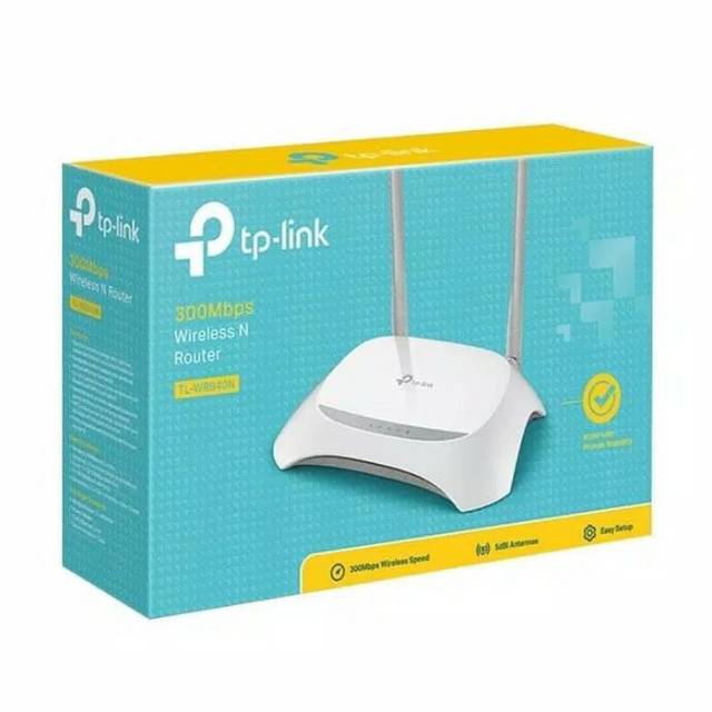 TP LINK WR840N 300 Mbps Router Wireless 2 Antena 4 Lan Port 1 Wan Garansi Resmi TP-Link