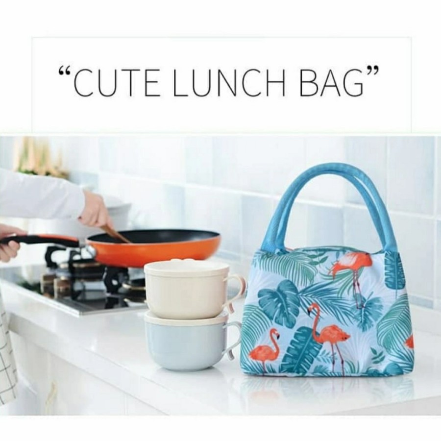 Lunch Bag FULL MOTIF - Cooler Bag Asi - Tas Bekal Tahan Panas / Dingin