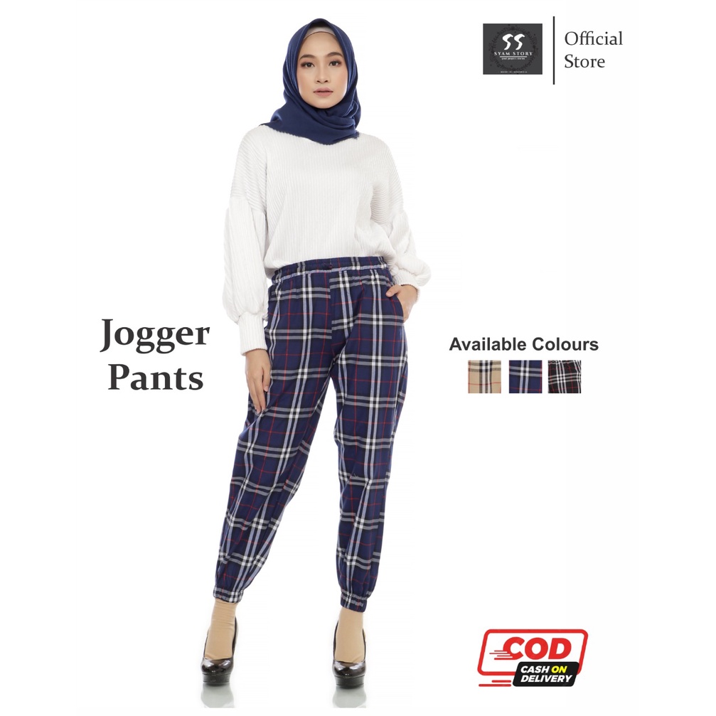 Celana Cargo Joger Wanita