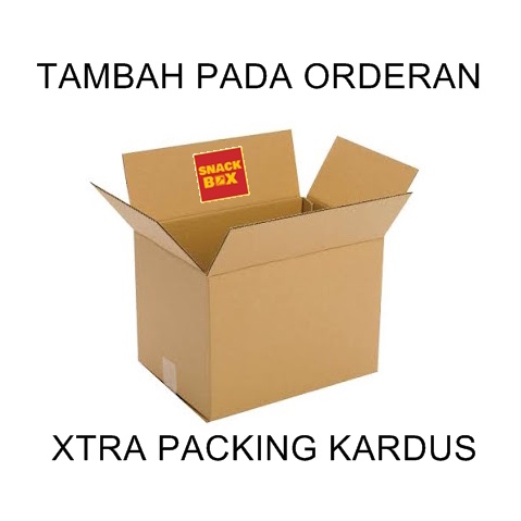 

Packing Kardus + Bubble wrap