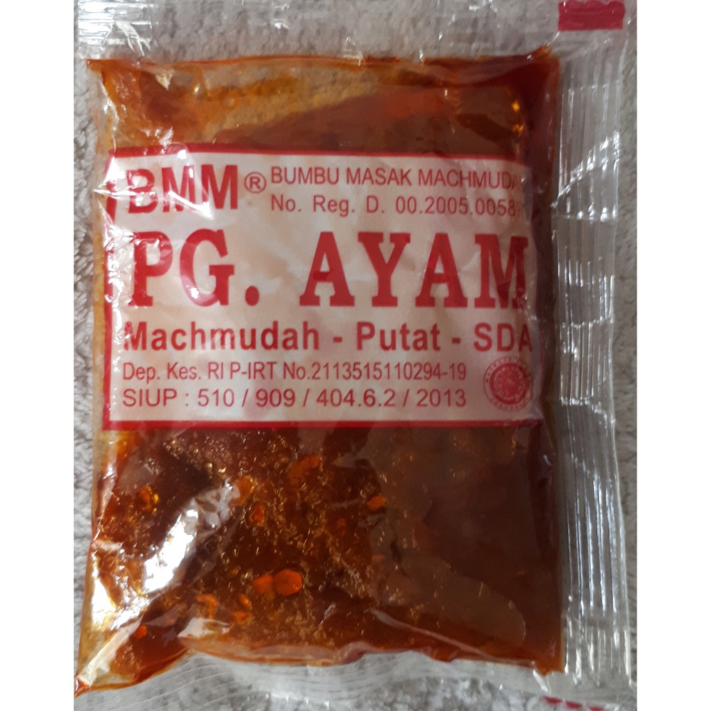 

Bumbu Masak Machmudah "BMM" Mahmuda Mahmudah Bumbu Ayam Panggang