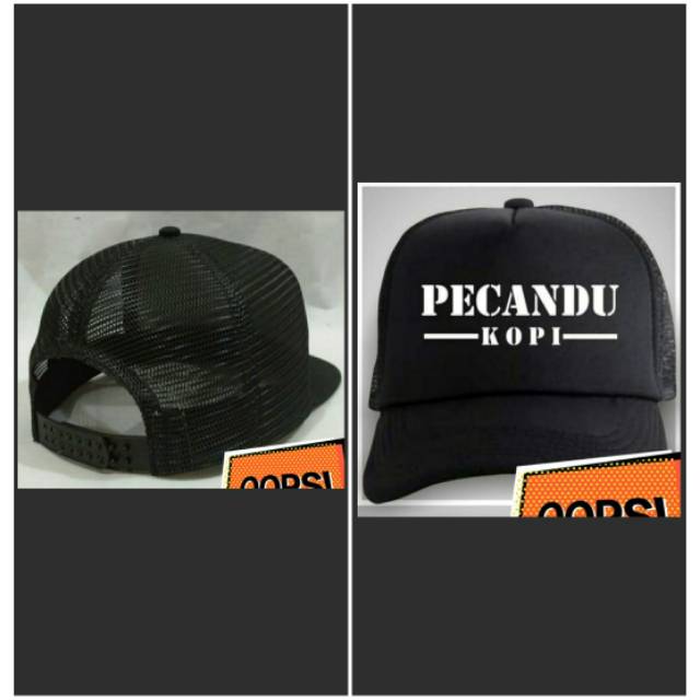 TOPI TUKANG KOPI TRUCKER