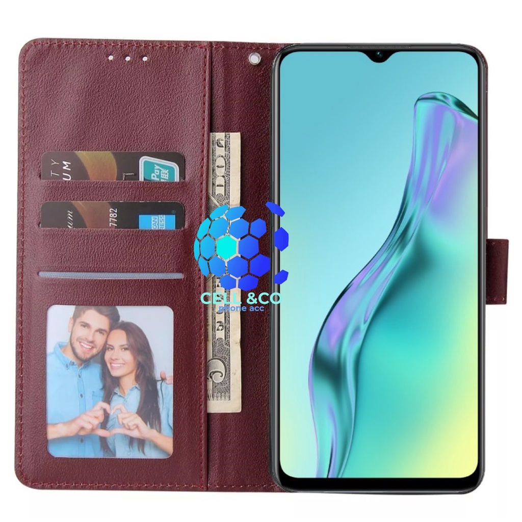 CASE SAMSUNG M23 CASE FLIP LEATHER WALLET PREMIUM FLIP CASE BUKA TUTUP KESING HP CASING FLIP CASE WALLET SAMSUNG M23