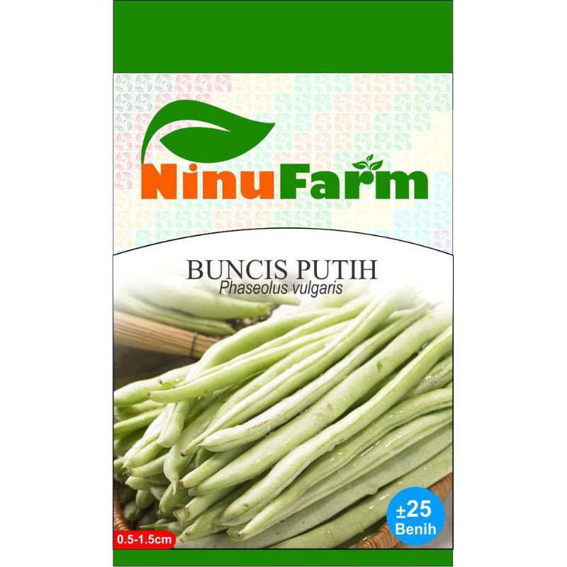 BENIH BUNCIS PUTIH / BIBIT HUNCIS KACANG PUTIH / BIBIT SAYURAN TANAMAN HIDROPONIK