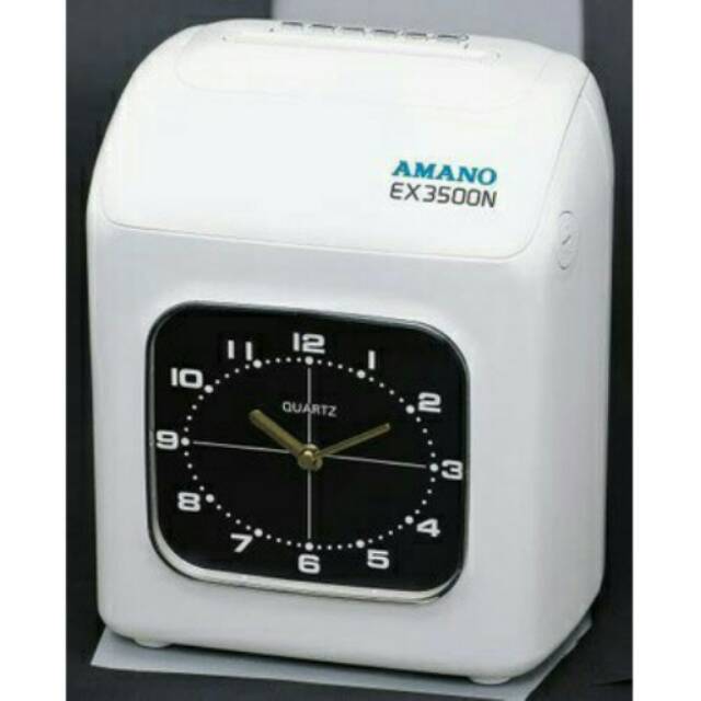 Promo!!!! AMANO EX-3500N (GARANSI) +Bonus 1 Pack Kartu Absen-Mesin Absen/Absensi