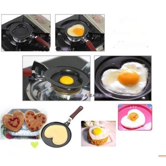 GBI Teflon Mini Penggoreng Telur Karakter Motif Lucu / Mini Frying Egg / Frying Pan