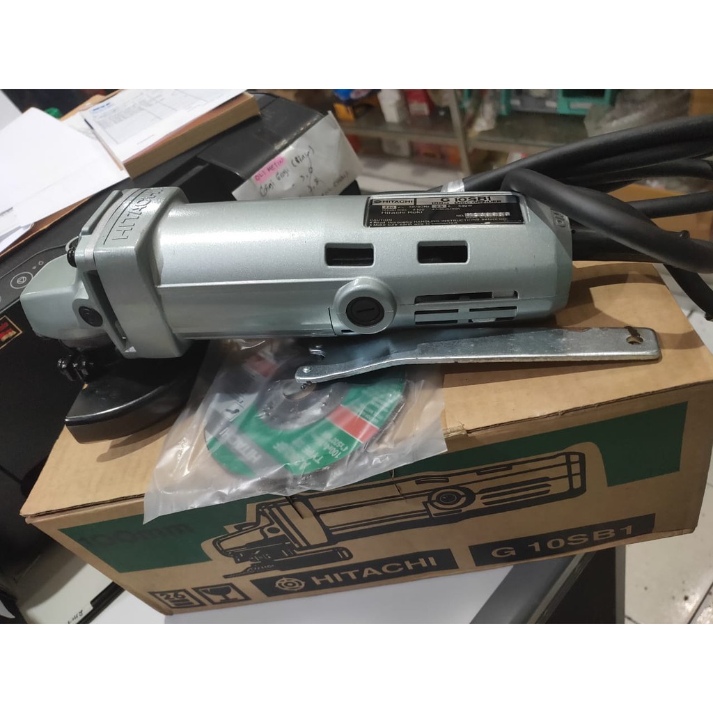 Mesin Gerinda Tangan Hitachi G10SB1 | HGST Angle Grinder 4"