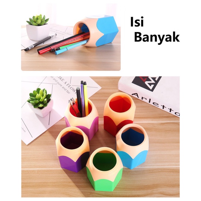 

Mantap Tempat Pulpen Korea Model Ujung Pensil Unik Lucu Anti Licin New Bagus