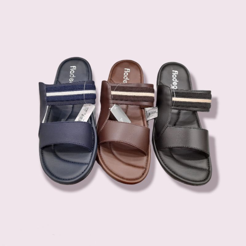 sandal slop pria fladeo