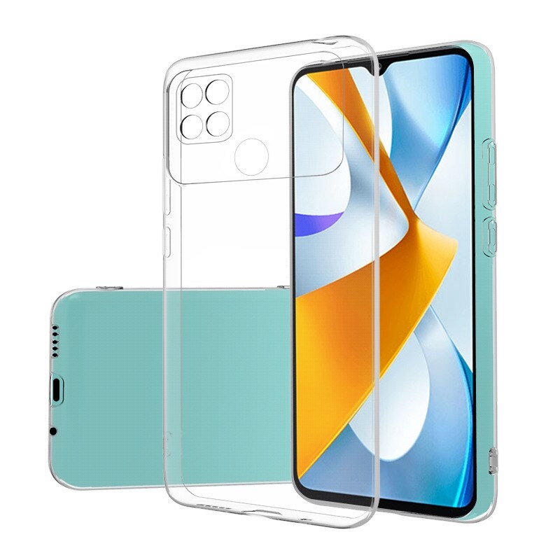 PROMO Soft Case Xiaomi Poco C40 Case Clear HD Tpu Transparan Bening Premium Pocc C40