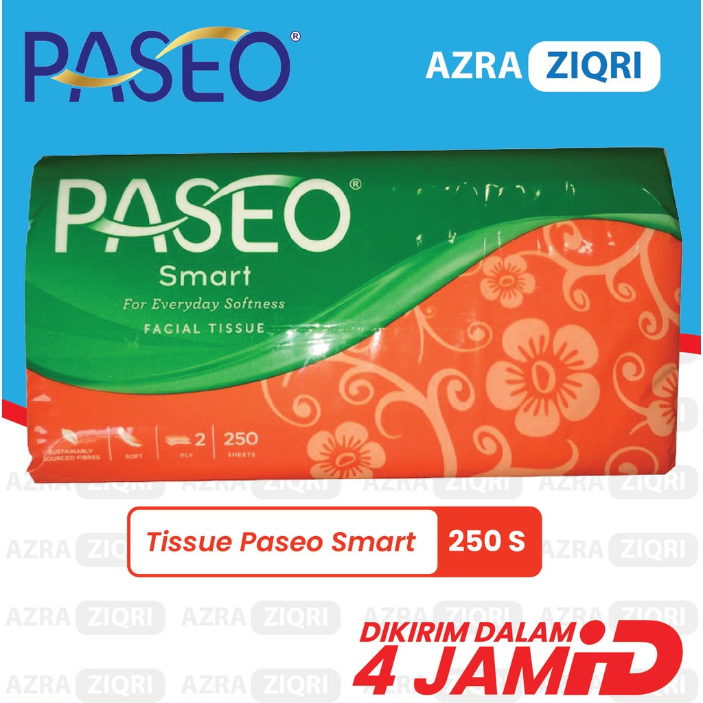tissue tisue tisu paseo smart jolly 250 nice 180 sheets 250-paseo 250s