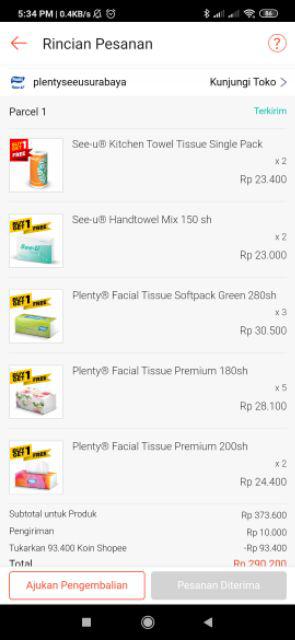 See-u® Kitchen Towel Tissue Single Pack