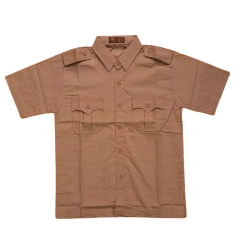 baju pramuka laki laki lengan pendek baju pramuka smp baju pramuka sma seragam pramuka laki laki