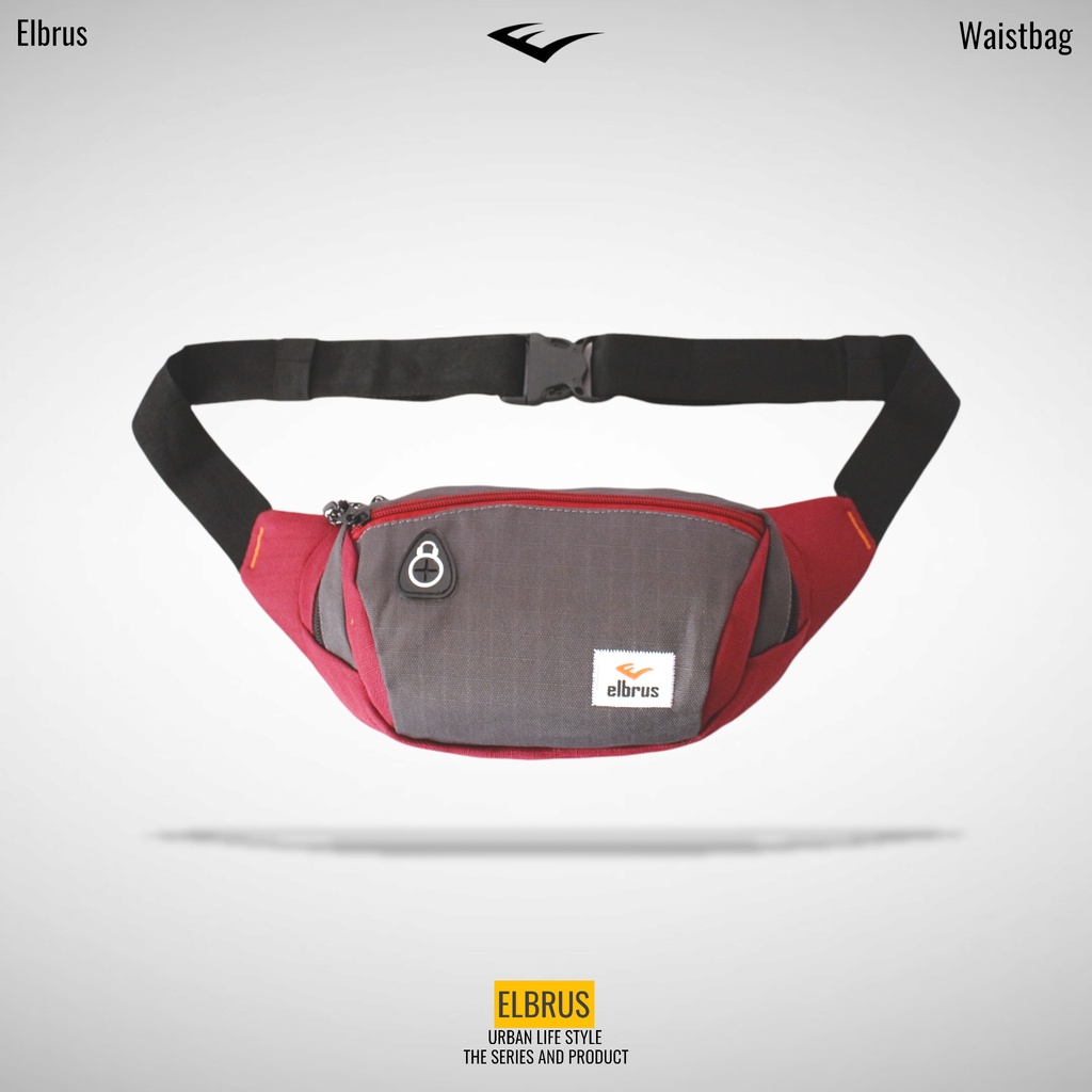 Tas Pinggang Waistbag Laki Laki ELBRUS Kekinian