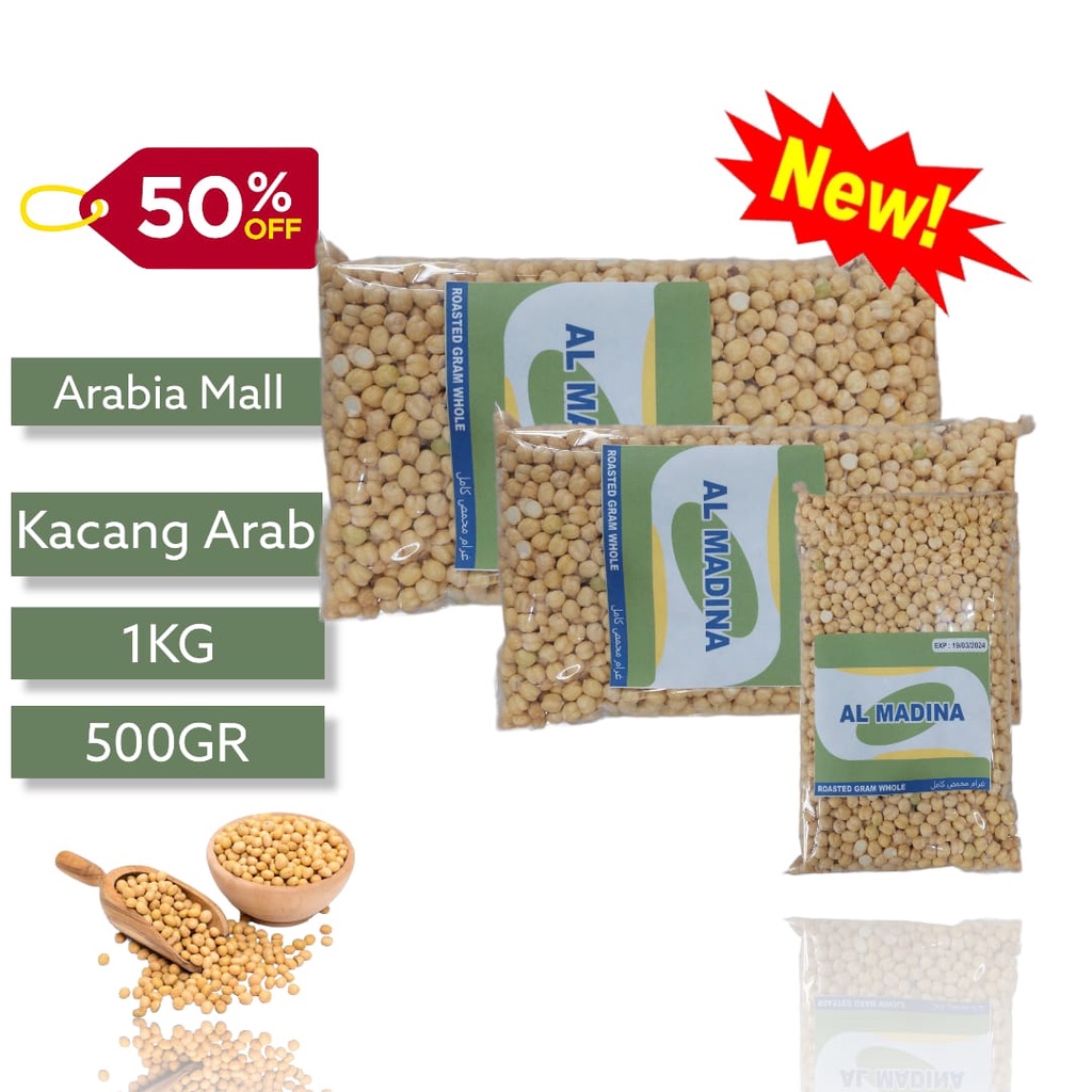 

Kacang arab rasa asin renyah gurih 1kg