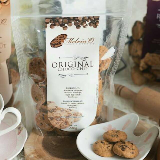 

Original Chocochip Cookies - Kue Kering Coklat Original