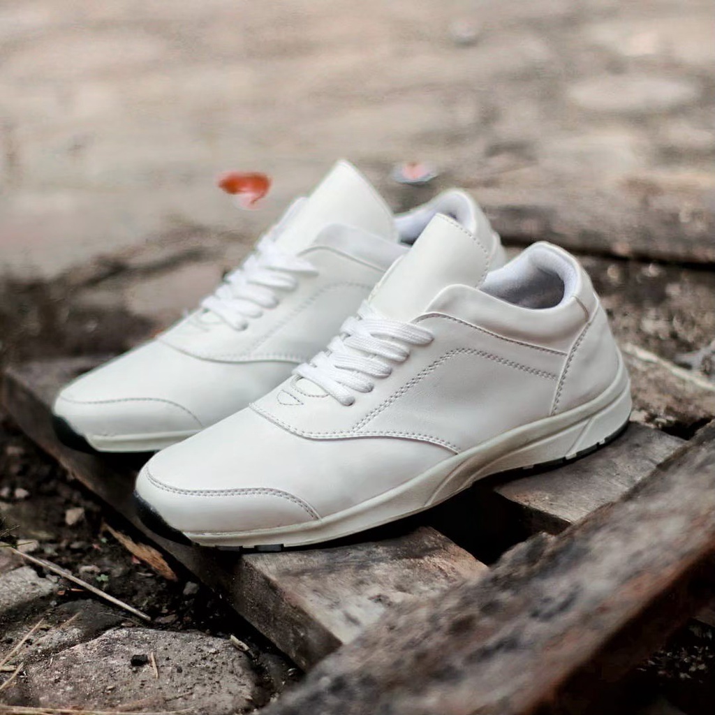 BURAY X SEPATU SNEAKER PRIA DEWASA MR JOE MOGIL KULIT ASLI ORIGINAL 100% FORMAL CASUAL SNEAKER LAKI-LAKI KERJA KANTOR GURU PNS KONDANGAN NYAMAN || SNEAKER PRIA PANSUS 2022