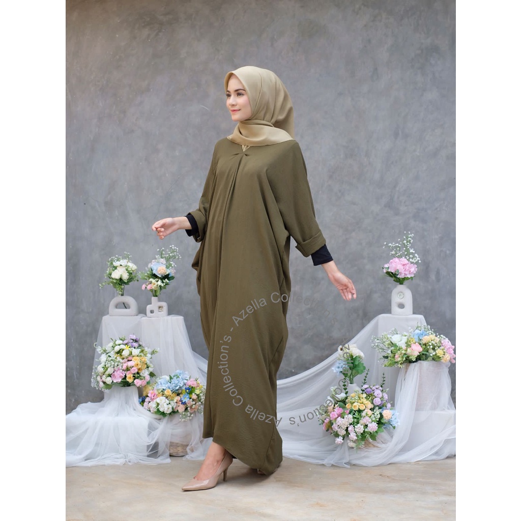 Kaftan Crincle Airflow Gamis Kaftan