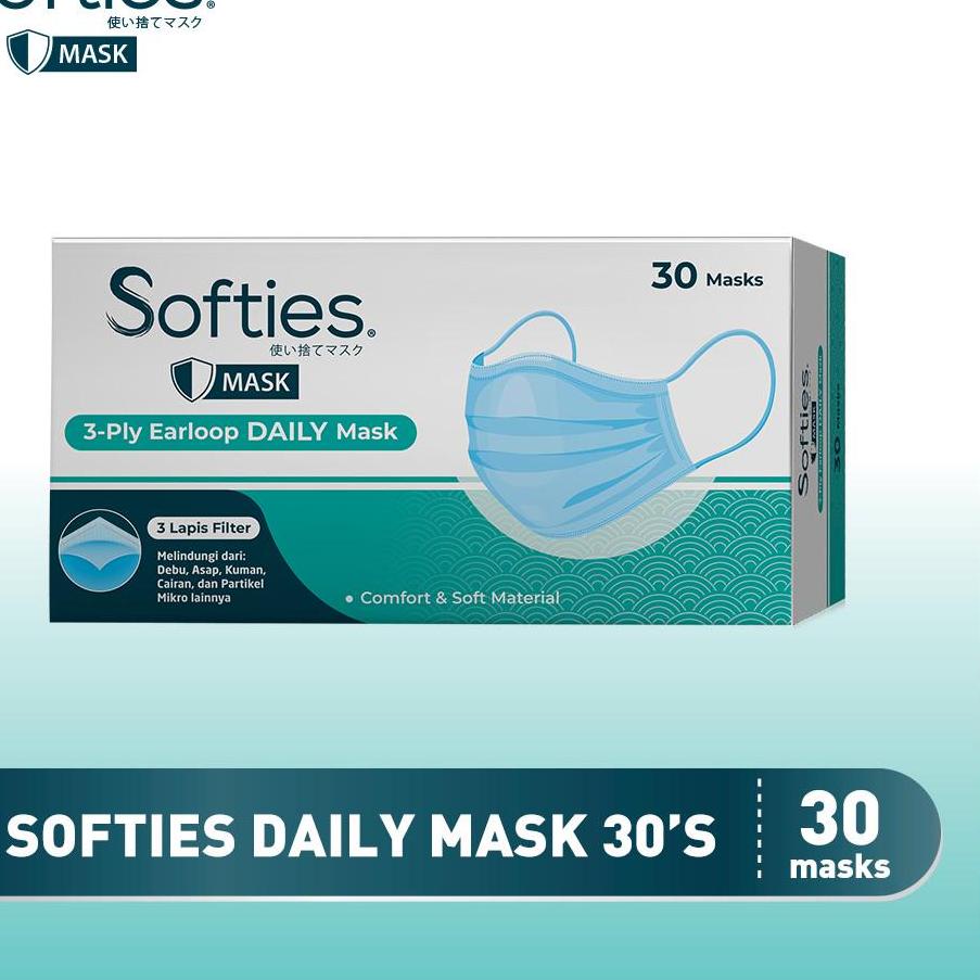 Miliki Softies Daily Mask 30s x2 