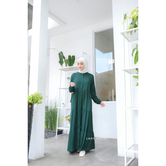 LADY DRESS COTTON TWILL ARMANY BY YAYUKU