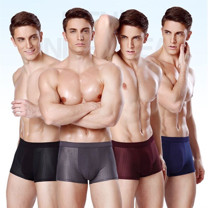 Celana Dalam Boxer Brief Pria Size XXL 4PCS MU0015