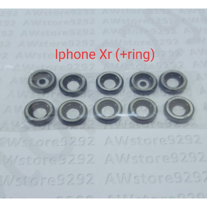 Camera Lens Lensa kamera kaca kamera belakang ip XR with Ring