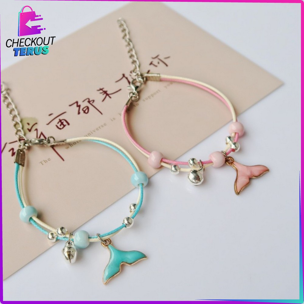 CT K75 Gelang Wanita Karakter Gelang Persahabatan Motif Kartun Tali Gelang Bracelet Korean style Fashion Lucu