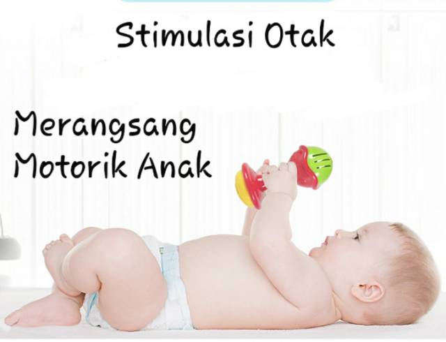 Tma / Mainan Baby Teether / Mainan Edukasi Bayi / Mainan Gigitan bayi