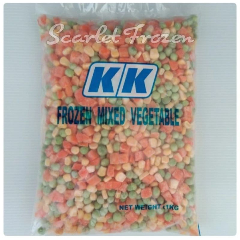 

Frozen Mixed Vegetables 3 Ways / Sayuran Beku Wortel Jagung Kacang Polong 1 Kg