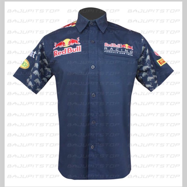 Baju Kemeja Formula 1 ( F1 ) Red Bull Racing Team 2016 Kode: CKD006
