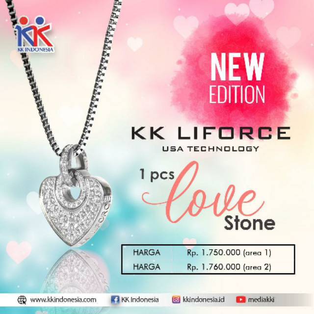 KALUNG KESEHATAN KK LIFORCE OBAT STROKE HIPERTENSI KALUNG KEREN KALUNG CEWEK KALUNG MEWAH KALUNG KK