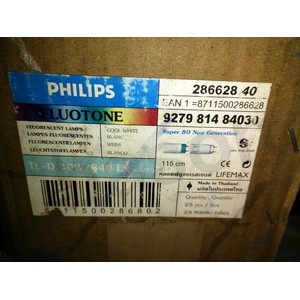 PHILIPS TL-D SUPER 80 30W/840 Click-2-Save - 1200mm - KHUSUS OJOL