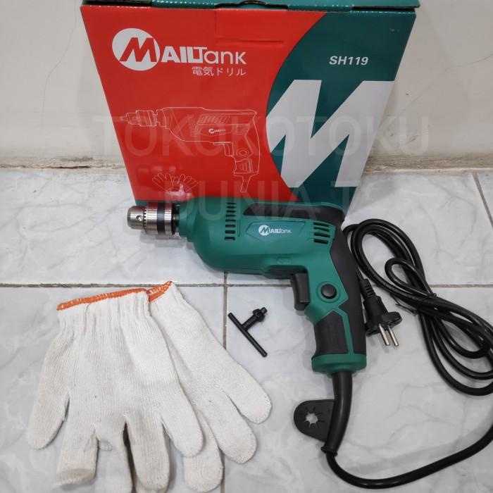 Mesin Bor Listrik Bor Tangan Mailtank 10Mm Bolak Balik 2 Arah