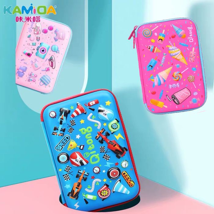 

Kotak Pensil Hardcase Tempat Pensil 3D Smiggle Look A Like Qitong - Ice Cream Biru promo