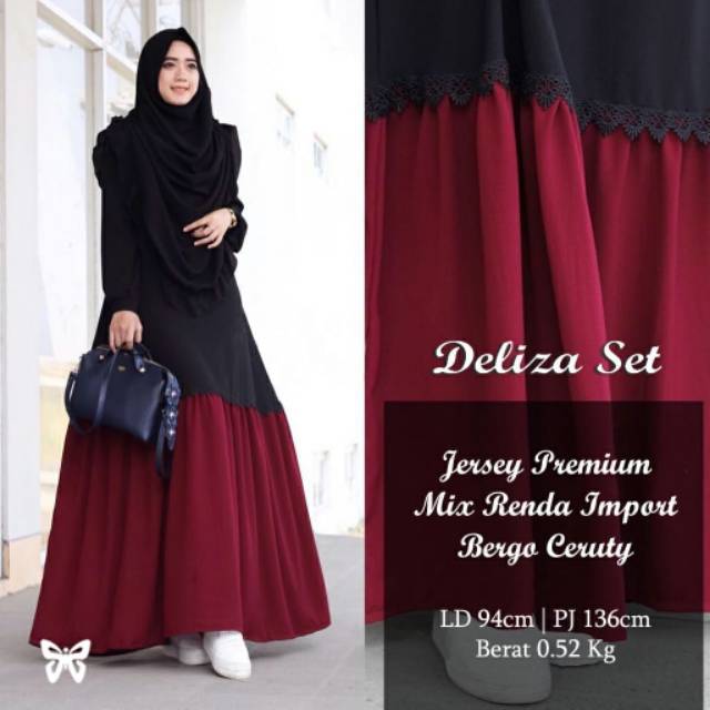 Deliza Syari 3 warna