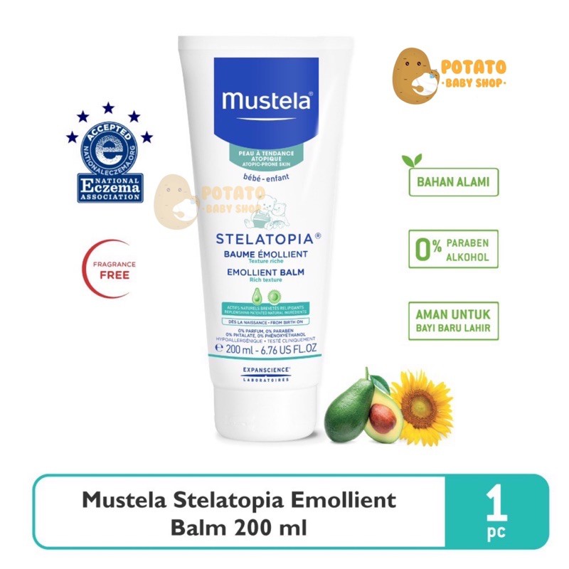 Mustela Stelatopia Emollient Balm 200ml