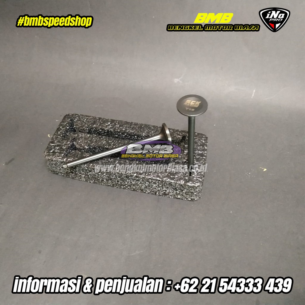 VALVE SET RS150R 19 20 22 23 25 MM SCK RACING